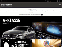 Tablet Screenshot of beresa.de